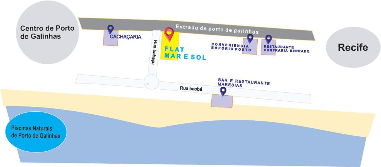Апартаменты Flat Mar & Sol - Para 6 Pessoas Порту-де-Галиньяш Экстерьер фото